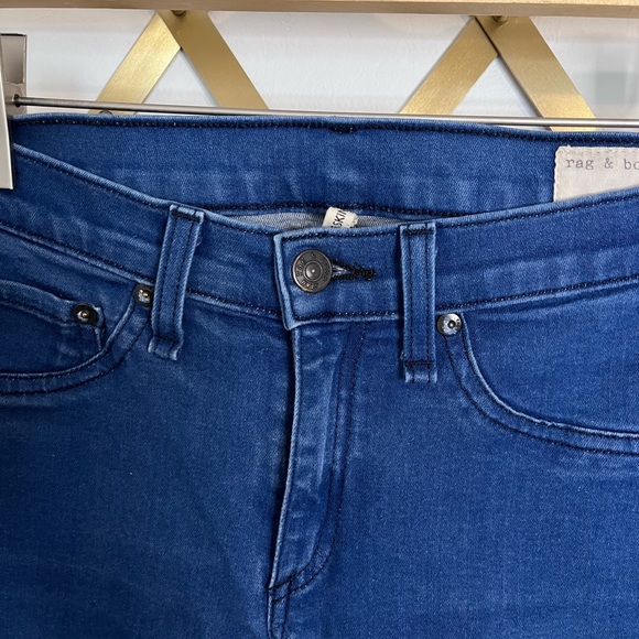 Rag & Bone High Rise Skinny Jeans Skye Wash Lightweight 28 - Picture 9 of 13